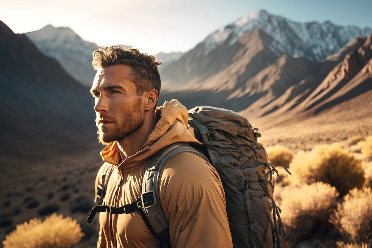 Man Hiking 