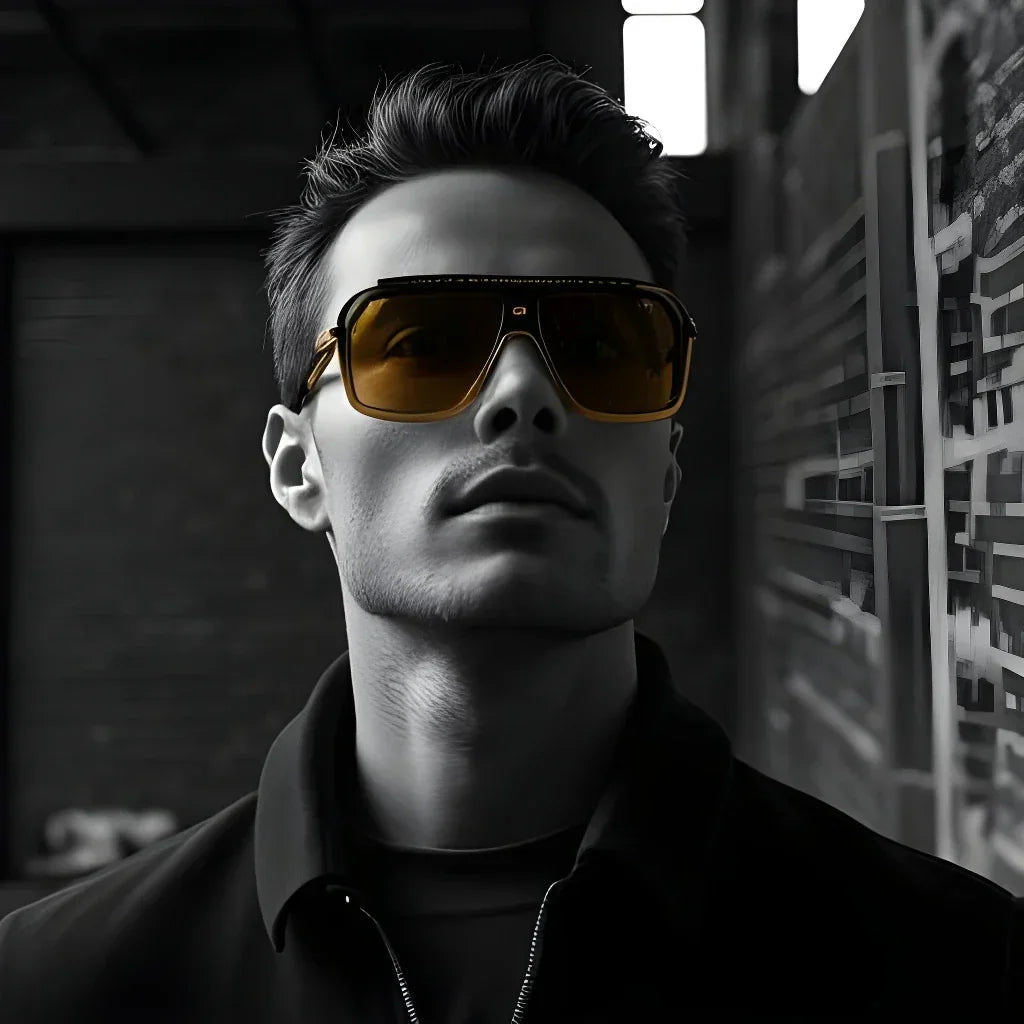 Man wearing Carrera™ Designer Sunglasses
