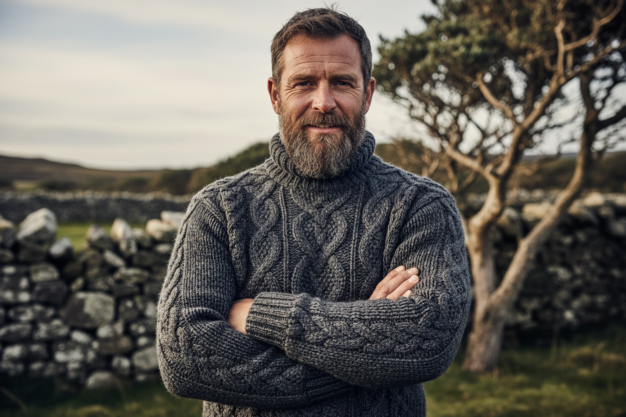 Designer Luxury Sweaters Rugged Reign Men