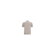Brunello Cucinelli Beige Cotton Polo Shirt