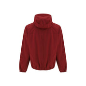 Brunello Cucinelli Bordeaux Polyamide Shell Jacket