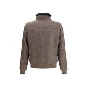 MooRER Brown Cashmere Bomber