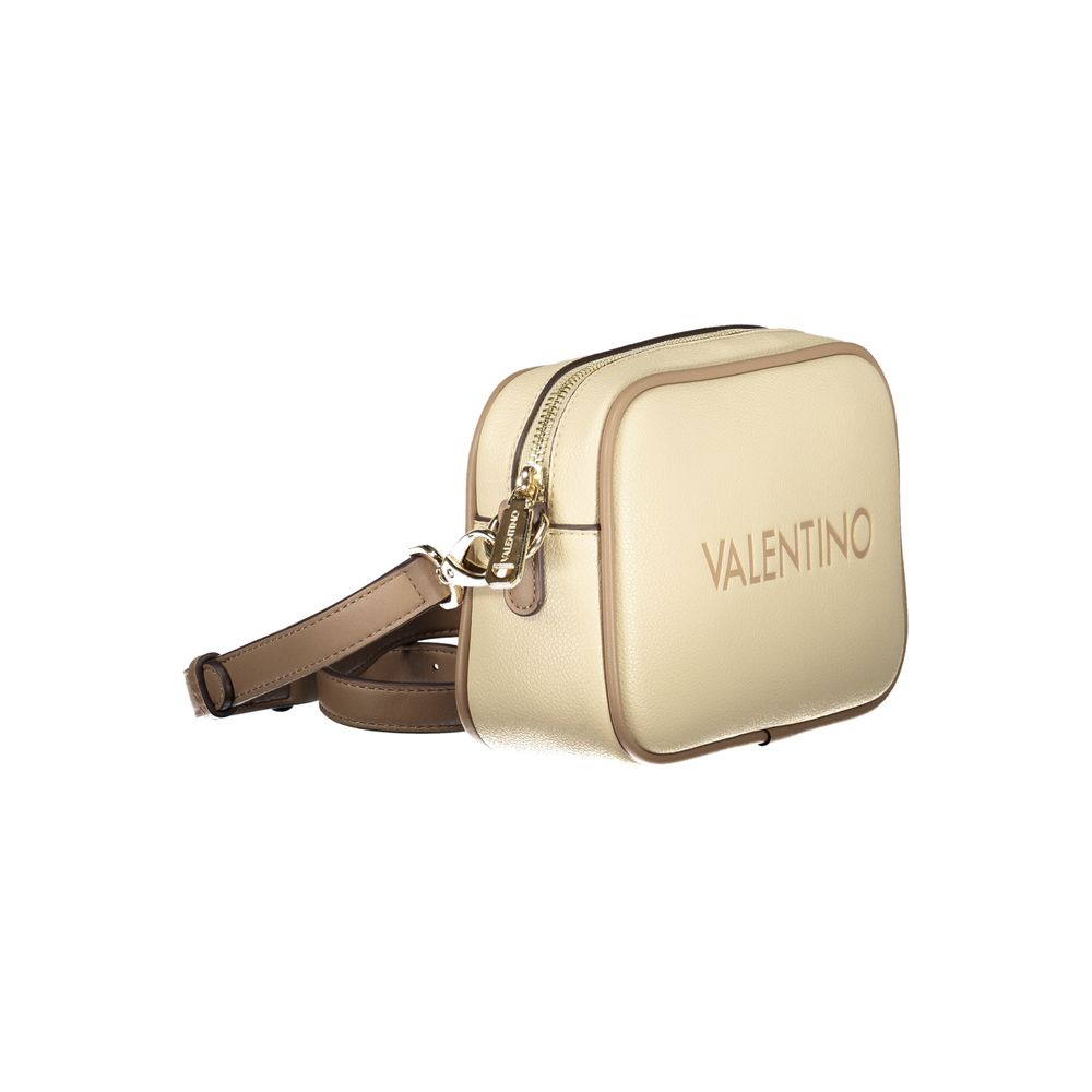 Mario Valentino Beige Polyurethane Women Handbag