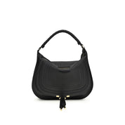 Chloé Black Calf Leather Bos Taurus Shoulder Bag