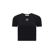 Fendi Black Cotton T-Shirt