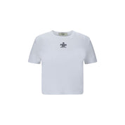 Fendi White Cotton T-Shirt