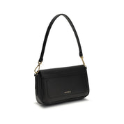 Coccinelle Black Calf Leather Bos Taurus Shoulder Bag