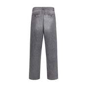 Margiela Gray Cotton Jeans Denim