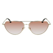 Victoria Beckham Gold Metal Sunglasses