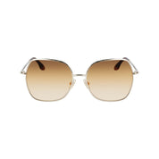 Victoria Beckham Gold Metal Sunglasses
