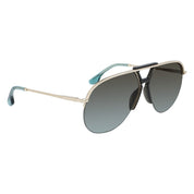 Victoria Beckham Gold Metal Sunglasses