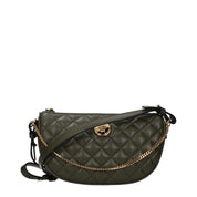 Versace Green Leather Handbag