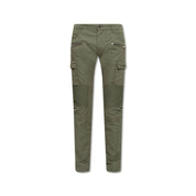 Balmain Bicolor Cotton Cargo Pants