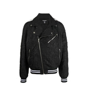 Balmain Black Polyester Bomber