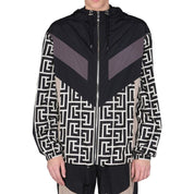 Balmain Black Nylon Shell Jacket