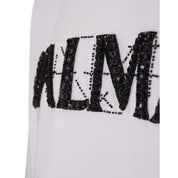 Balmain White Cotton T-Shirt