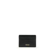 Versace Black Calf Leather Bos Taurus Wallet