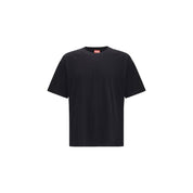 Diesel Black Cotton T-Shirt