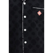 Casablanca Black Cotton Shortsleeve Shirt