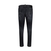 Dsquared² Black Cotton Jeans Denim