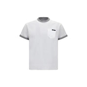 Prada White Cotton Sportswear