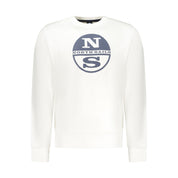 North Sails White Cotton Men's Sweatshirt
