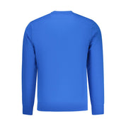 North Sails Blue Cotton Mens Sweatshirt