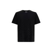 Casablanca Black Cotton T-Shirt