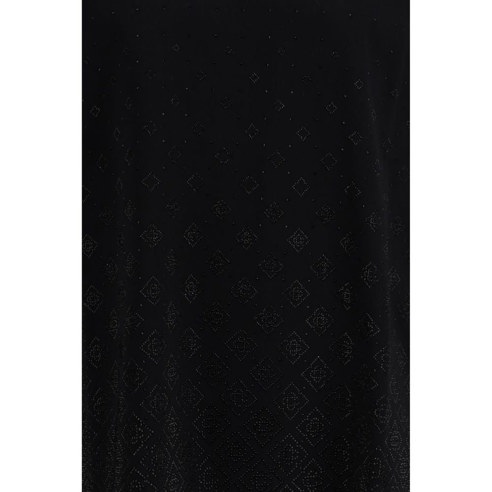 Casablanca Black Cotton T-Shirt