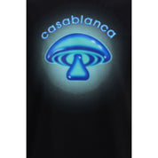 Casablanca Black Cotton T-Shirt