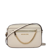 Michael Kors Beige Leather Crossbody Bag
