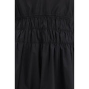 PINKO Black Cotton Casual Dress