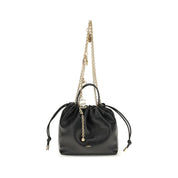 Chloé Black Calf Leather Bos Taurus Shoulder Bag