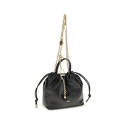 Chloé Black Calf Leather Bos Taurus Shoulder Bag