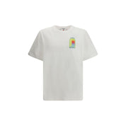 Casablanca White Cotton T-Shirt
