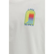 Casablanca White Cotton T-Shirt