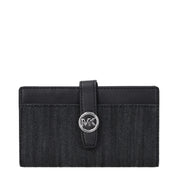 Michael Kors Black Fabric Wallet