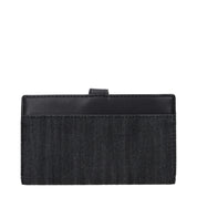 Michael Kors Black Fabric Wallet