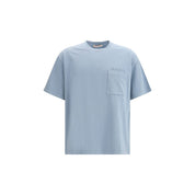 Marni Light Blue Cotton T-Shirt