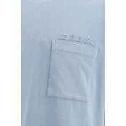 Marni Light Blue Cotton T-Shirt
