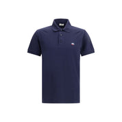 Etro Blue Cotton Polo Shirt