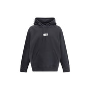 MM6 Black Cotton Sweatshirt