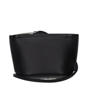 Salvatore Ferragamo Black Leather Clutch Bag