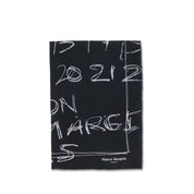 Margiela Black Silk Scarf