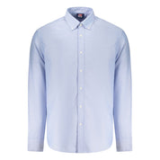 Norway 1963 Azzurro Cotton Men Shirt