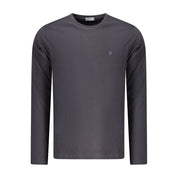 Coveri Moving Blue Cotton Men T-Shirt