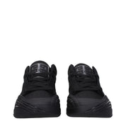 Givenchy Black Fabric Low Top Sneakers