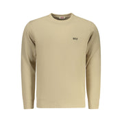 Rifle Beige Cotton Men Sweatshirt