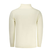 Rifle White Wool Turtleneck