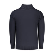 Rifle Blue Wool Turtleneck